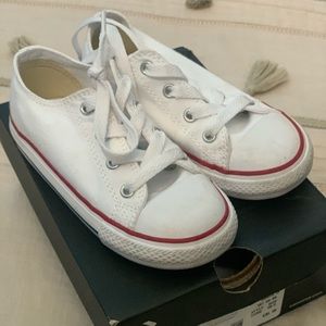 Converse White Infant 9c Very good condition